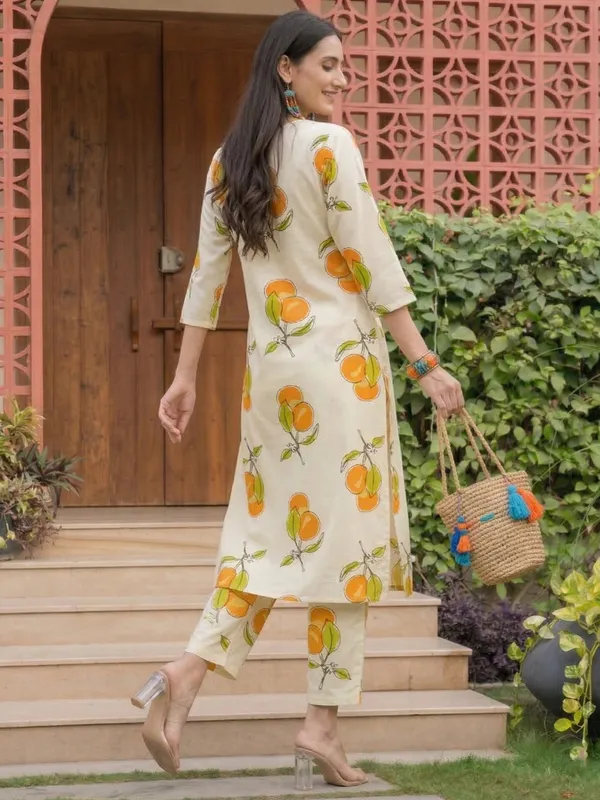 Off_White_Printed_Pure_Cotton_Kurta_Trouser_Set