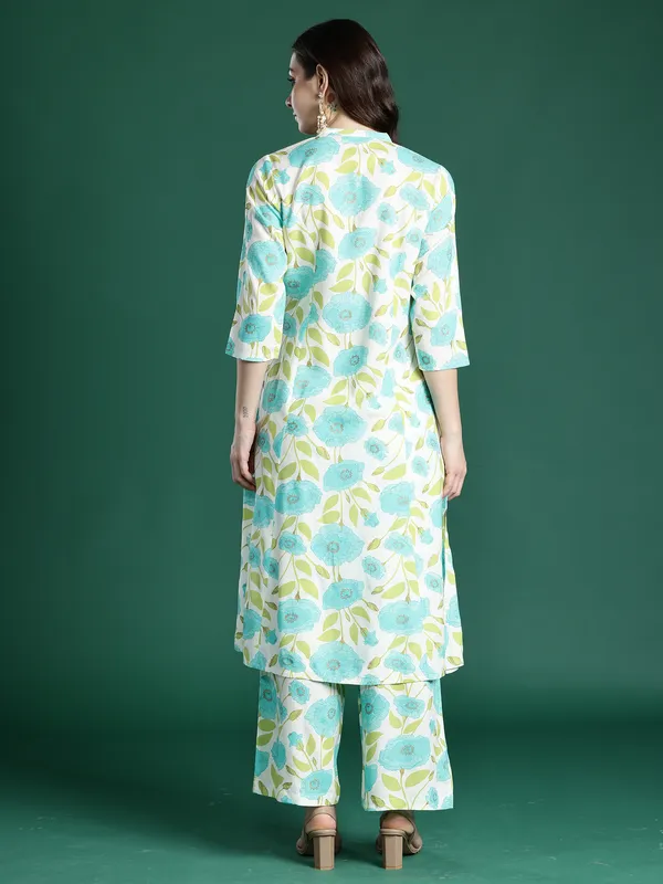 Off_White_Printed_Viscose_Rayon_Kurta_Trouser_Set