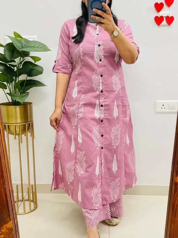 Women's_Premium_Printed_Pure_Cotton__Kurta_&_Trouser_Set