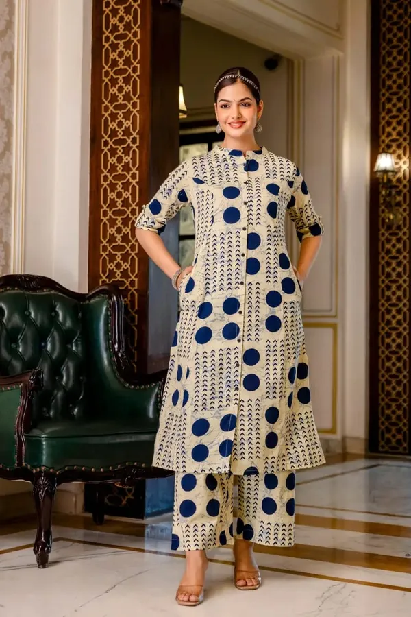 Women's_Premium_Printed_Pure_Cotton__Kurta_&_Trouser_Set