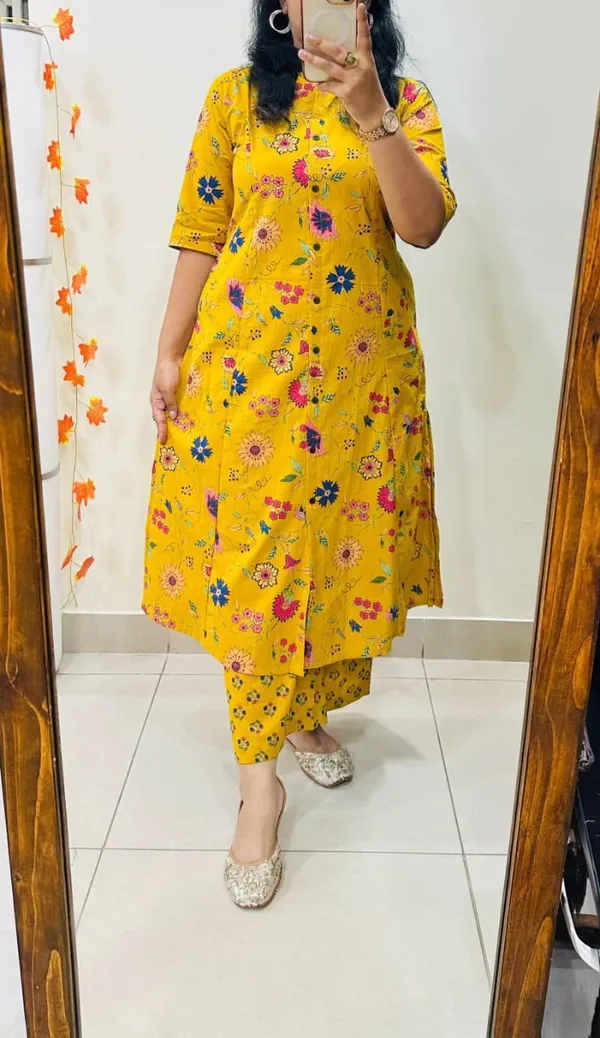 Women's_Premium_Printed_Pure_Cotton__Kurta_&_Trouser_Set