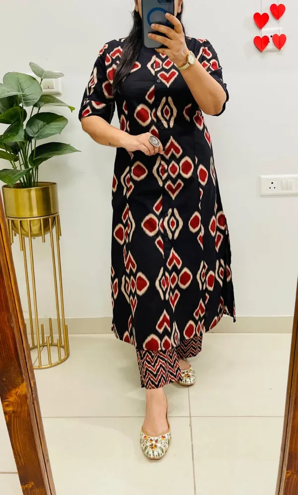 Women's_Premium_Printed_Pure_Cotton__Kurta_&_Trouser_Set