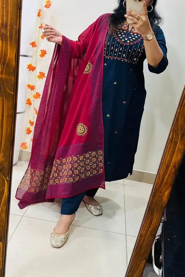 Women's_Premium_Mirror_&_Embroidered_Pure_Cotton_Straight_Kurta_Pant_Dupatta_Set