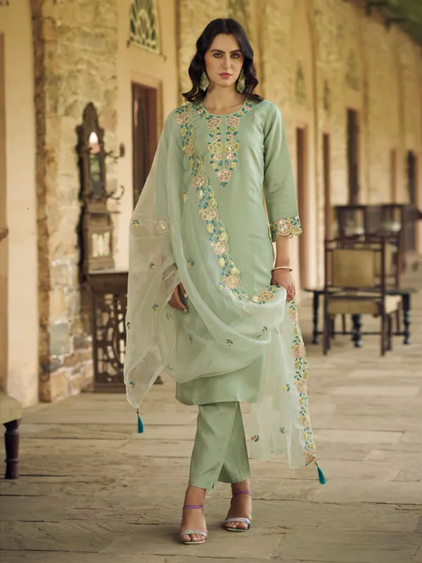 Floral_Embroidered_Silk_Blend_Round_Neck_Kurta_Trouser_&_Dupatta