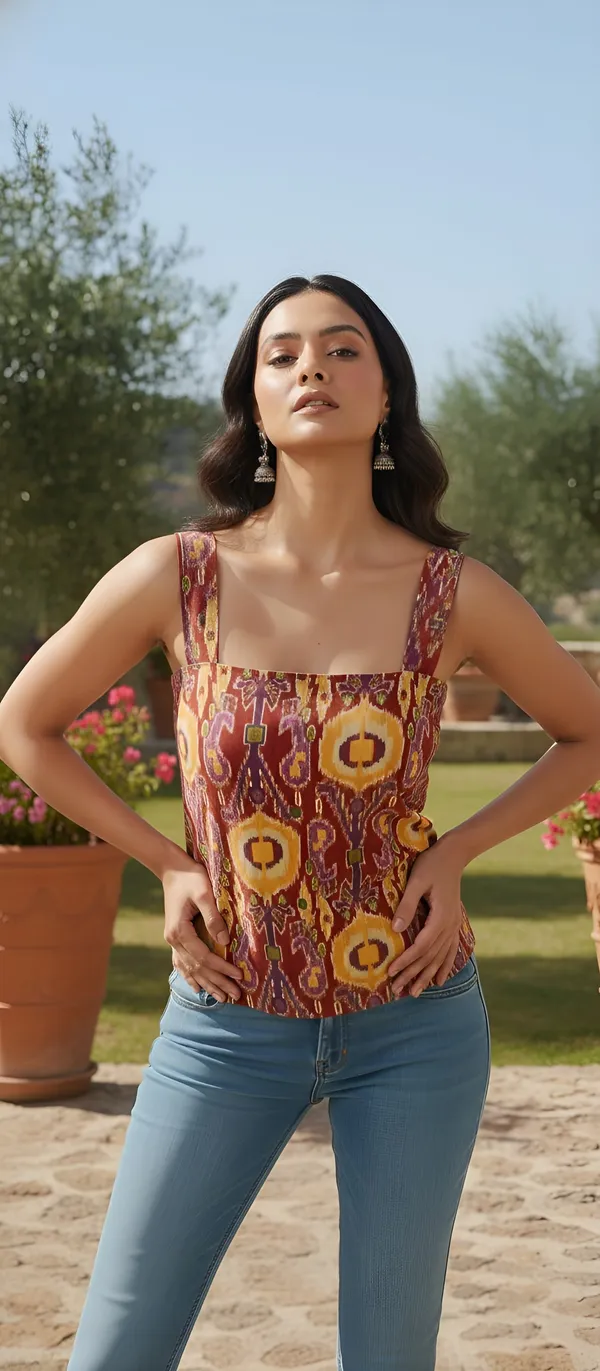 Multicolor_Pure_Cotton_Printed_Top_For_Women