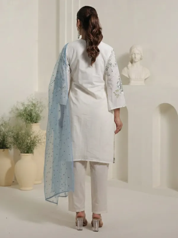 Off_White_Embroidered_Pure_Cotton_Kurta_Trouser_Dupatta_Set