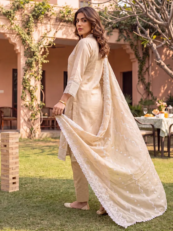 Beige_Embroidered_Straight_Kurta_Trousers_With_Dupatta_Set