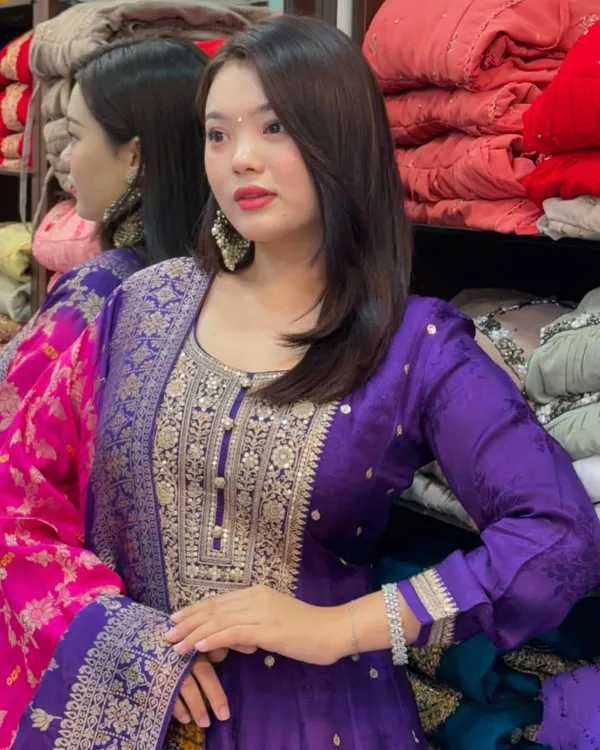 Floral_Embroidered_Silk_Round_Neck_Kurta_Trouser_&_Dupatta_Set