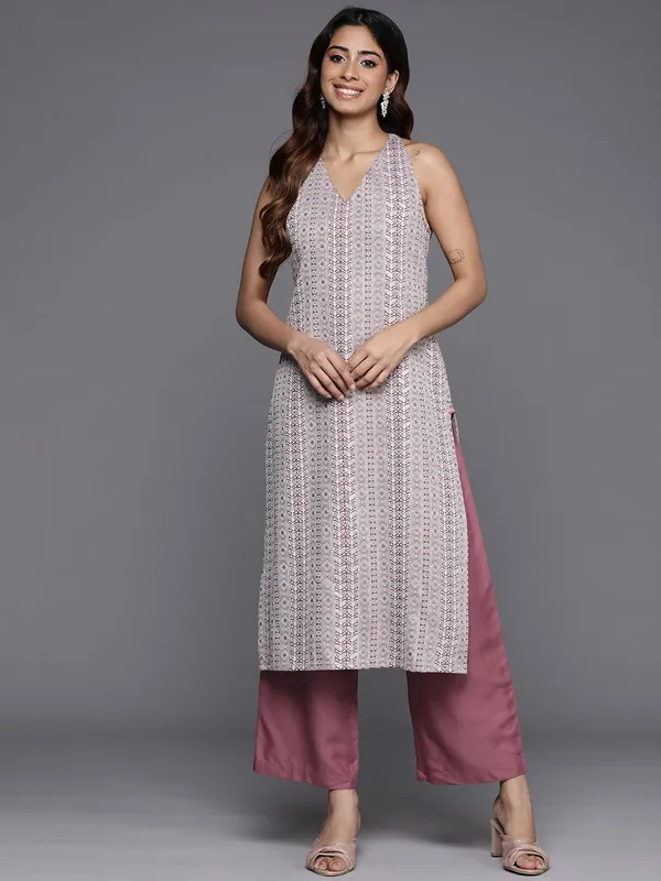 Mauve_Floral_Printed_Viscose_Rayon_Kurta_Palazzo_Set