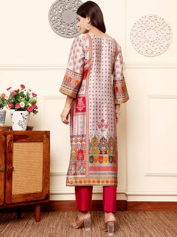 Off_White_Floral_Printed_CFloraleri_Silk_Kurta_Trouser_Set