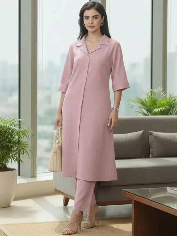 Pink_Floral_Printed_Silk_Blend_Kurta_Trouser_Set