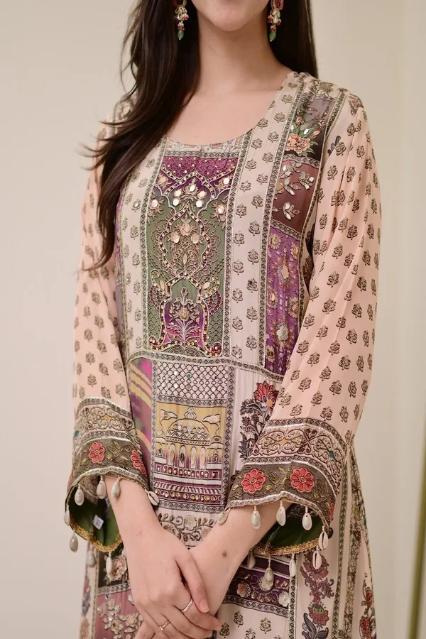 Floral_Embroidered_Chinon_Kurta_Trouser_&_Dupatta_Set