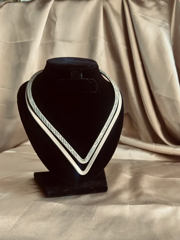 Silver_Brass_Necklace_For_Women_|_Anti-Tarnish