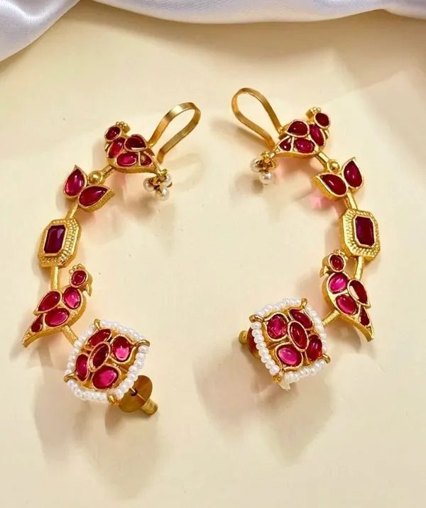 Red_Brass_Earrings_For_Women_|_Anti-Tarnish