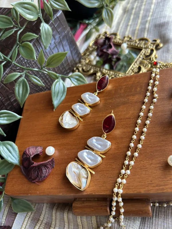 Red_Brass_Earrings_For_Women_|_Anti-Tarnish