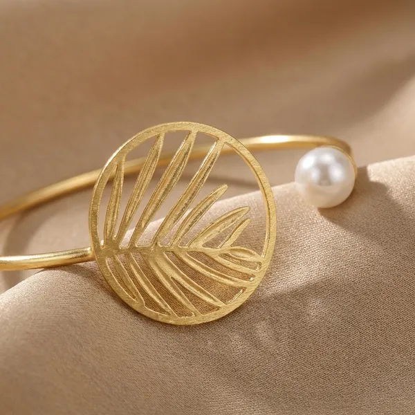 White_Brass_Bracelet_For_Women_|_Anti-Tarnish
