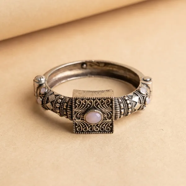 Pink_Brass_Bracelet_For_Women_|_Anti-Tarnish