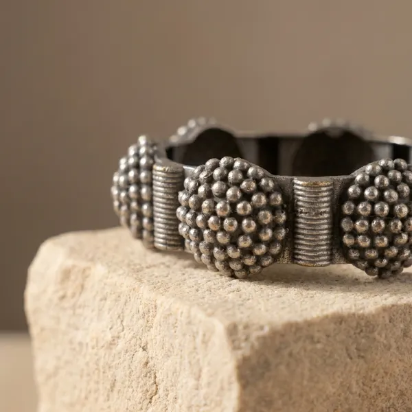 Silver_Brass_Bracelet_For_Women_|_Anti-Tarnish