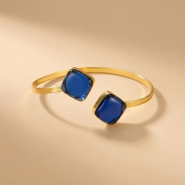 Blue_Brass_Bracelet_For_Women_|_Anti-Tarnish