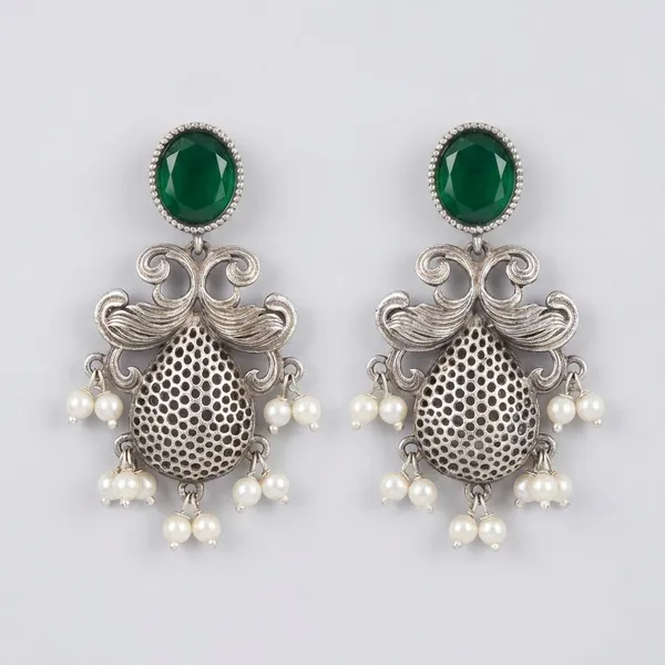 Green_Brass_Earrings_For_Women_|_Anti-Tarnish
