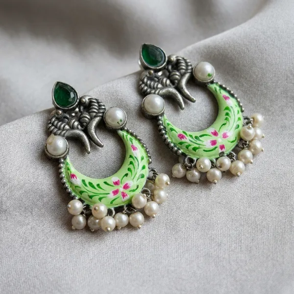 Green_Brass_Earrings_For_Women_|_Anti-Tarnish