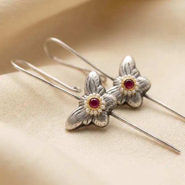Silver_Brass_Earrings_For_Women_|_Anti-Tarnish