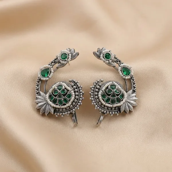 Green_Brass_Earrings_For_Women_|_Anti-Tarnish