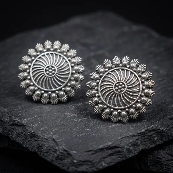 Silver_Brass_Earrings_For_Women_|_Anti-Tarnish