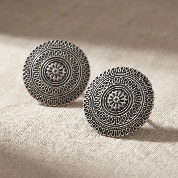 Silver_Brass_Earrings_For_Women_|_Anti-Tarnish