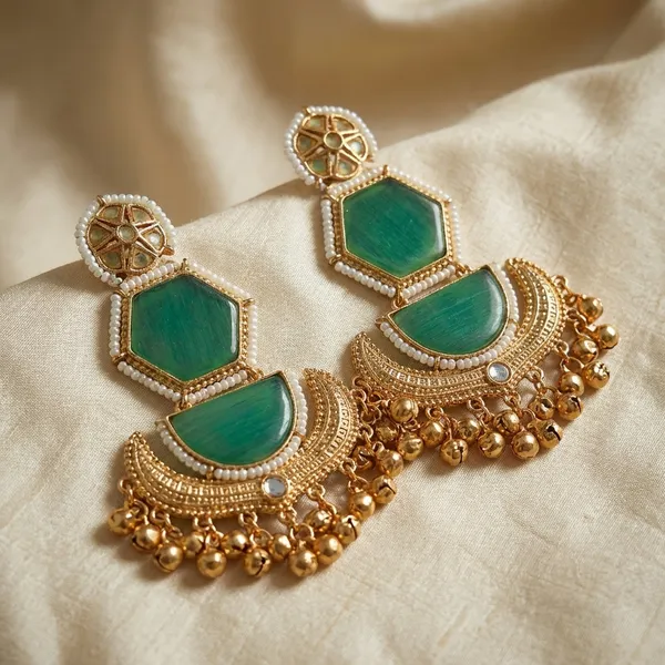 Mint_Brass_Earrings_For_Women_|_Anti-Tarnish