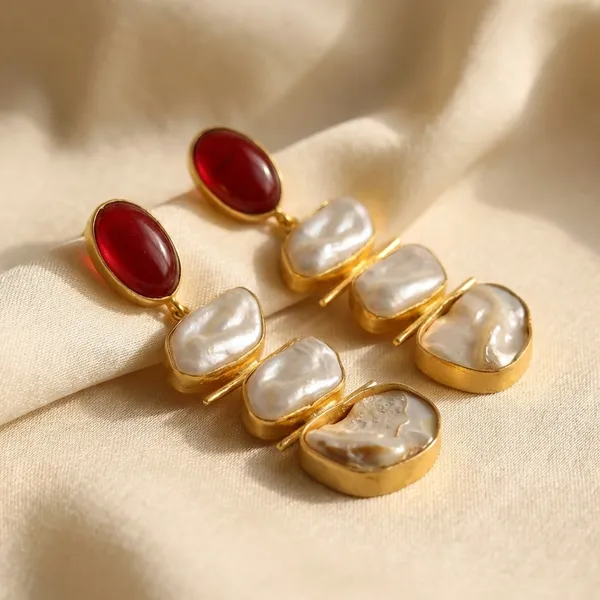 Red_Brass_Earrings_For_Women_|_Anti-Tarnish