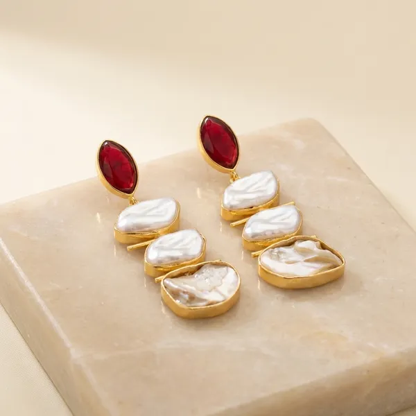 Red_Brass_Earrings_For_Women_|_Anti-Tarnish
