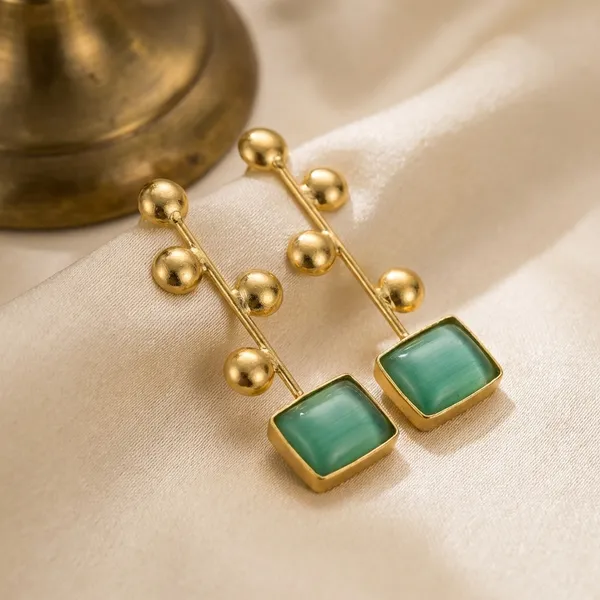 Blue_Brass_Earrings_For_Women_|_Anti-Tarnish