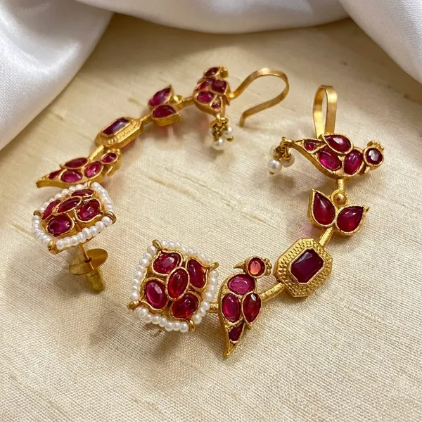 Red_Brass_Earrings_For_Women_|_Anti-Tarnish