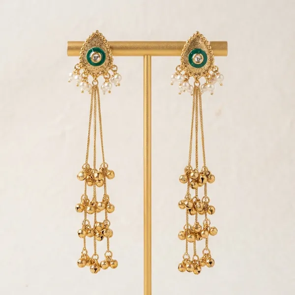 Green_Brass_Earrings_For_Women_|_Anti-Tarnish