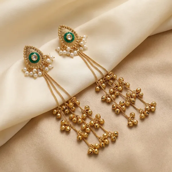 Green_Brass_Earrings_For_Women_|_Anti-Tarnish