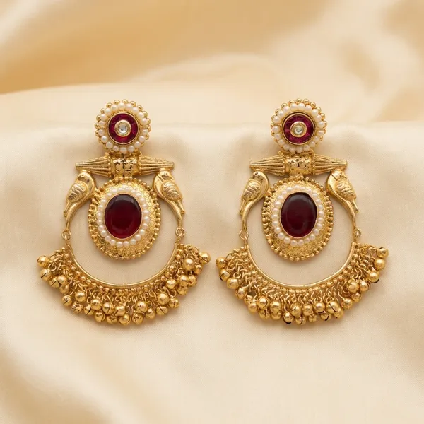 Red_Brass_Earrings_For_Women_|_Anti-Tarnish