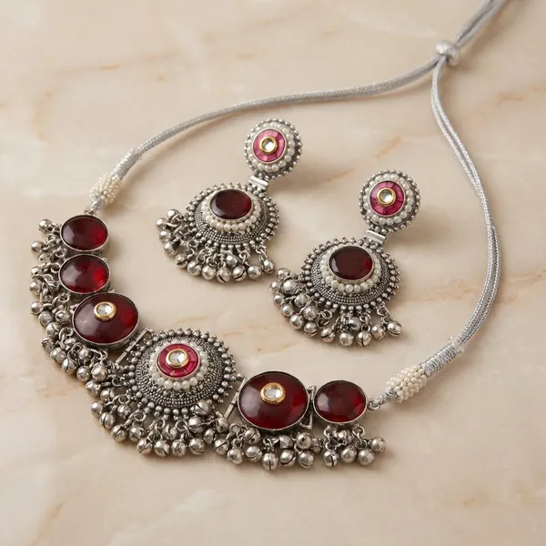 Red_Brass_Necklace_For_Women_|_Anti-Tarnish