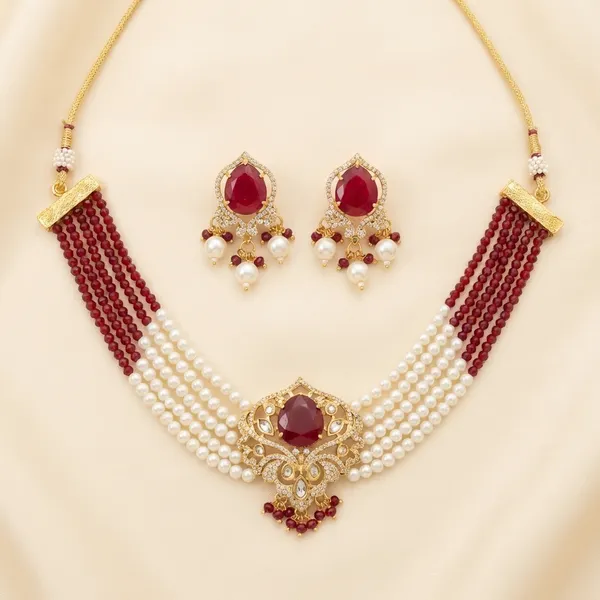 Red_Brass_Necklace_For_Women_|_Anti-Tarnish
