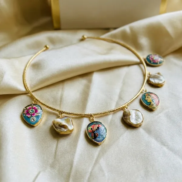Multicolor_Brass_Necklace_For_Women_|_Anti-Tarnish