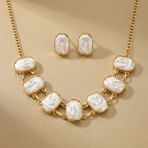 White_Brass_Necklace_For_Women_|_Anti-Tarnish