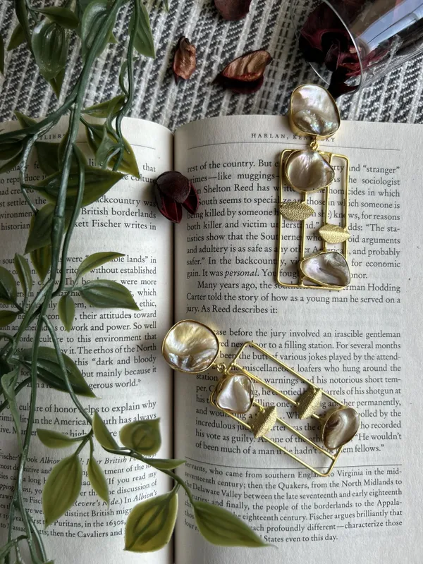 Natural_Pearl_Brass_Earrings_For_Women_|_Anti-Tarnish