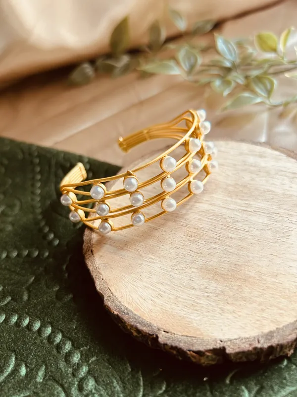 White_Brass_Bracelet_For_Women_|_Anti-Tarnish