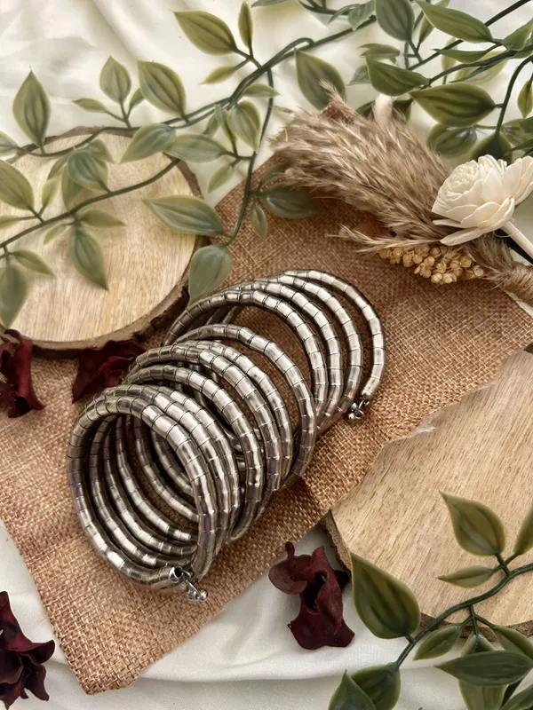 Silver_Brass_Bracelet_For_Women_|_Anti-Tarnish