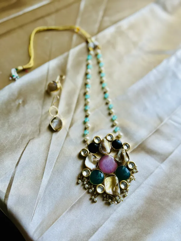 Multicolor_Brass_Necklace_For_Women_|_Anti-Tarnish