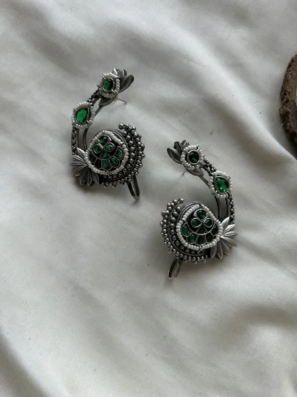 Green_Brass_Earrings_For_Women_|_Anti-Tarnish