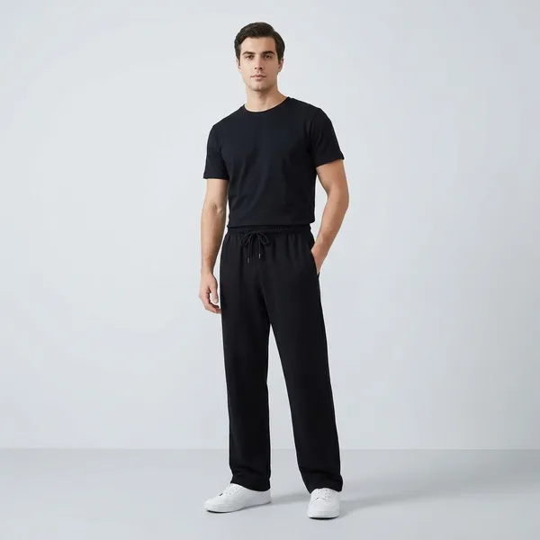 Black_NS_Terry_Track_Pants_For_Men