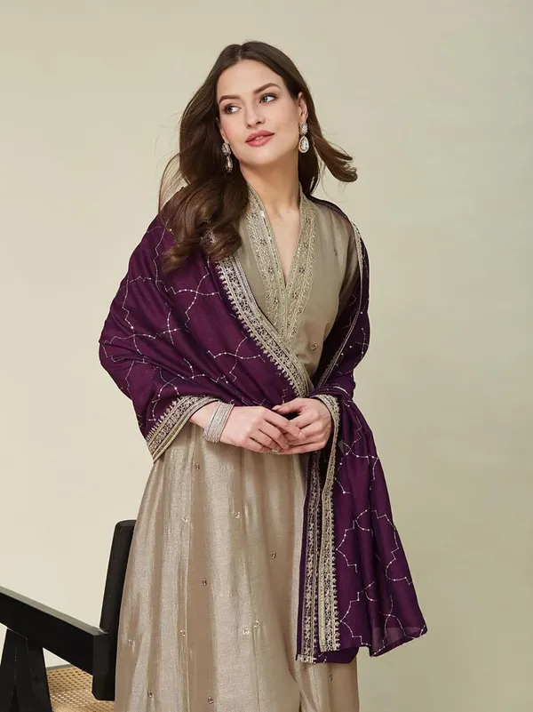 Sage_Green_Vichitra_Anarkali_Suit_Set_For_Women