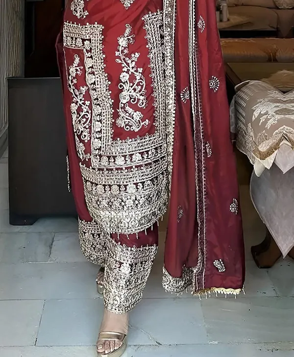 Maroon_Jalpari_Pakistani_Suit_Set_For_Women