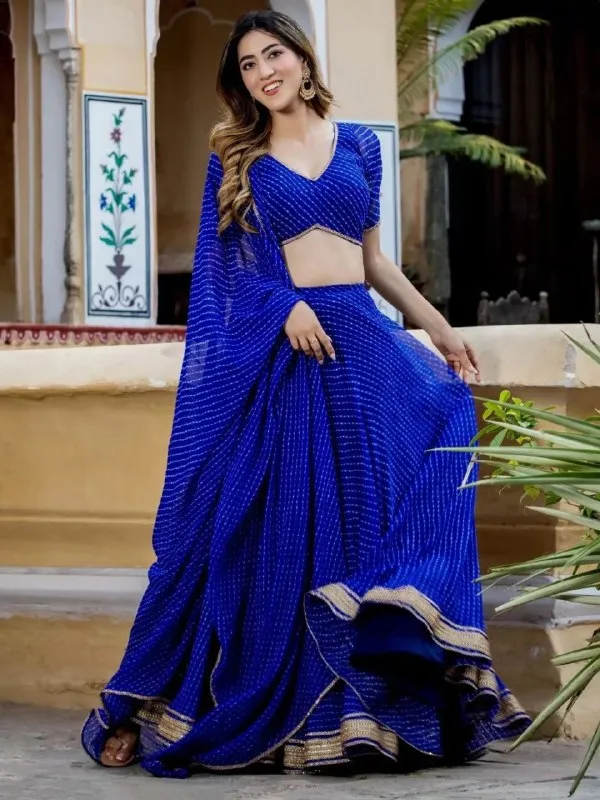 Royal_Blue_Bandhani_Print_Lehenga_Choli_Set_with_Dupatta